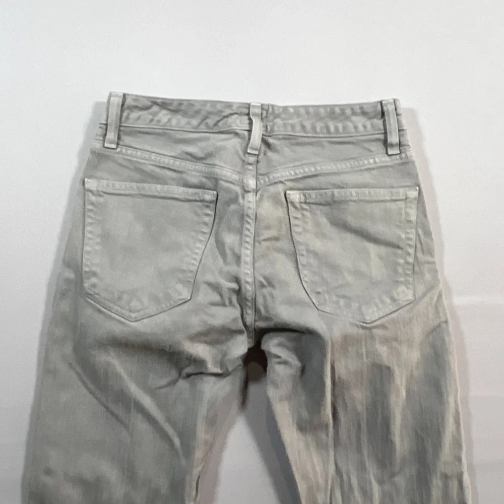 Bonobos Travel Jeans Men 28x32 Gray Cotton Stretch Low Rise Straight Leg Zip Fly